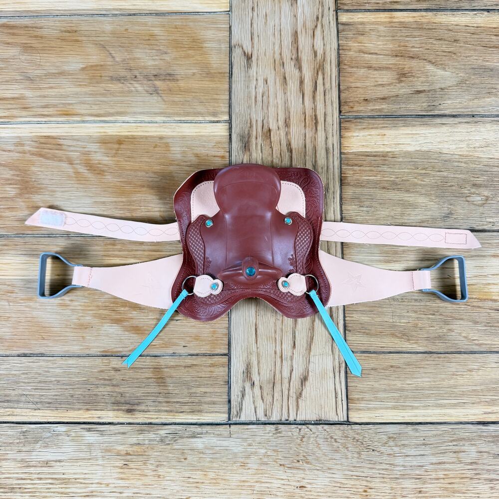 American Girl Doll Horse Western Saddle Brown Riding Tack 18" Doll Accessory